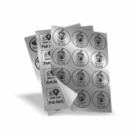 Stiker Vinyl Silver A3+