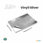 Stiker Vinyl Silver A3+ - Gambar 2
