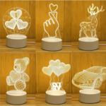 Lampu LED Acrylic - Gambar 3