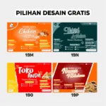 Stiker Label Snack Makanan - Gambar 5