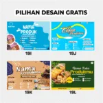 Stiker Label Snack Makanan - Gambar 6
