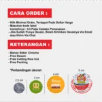 Stiker Label Snack Pedas Bahan Chromo - Gambar 7